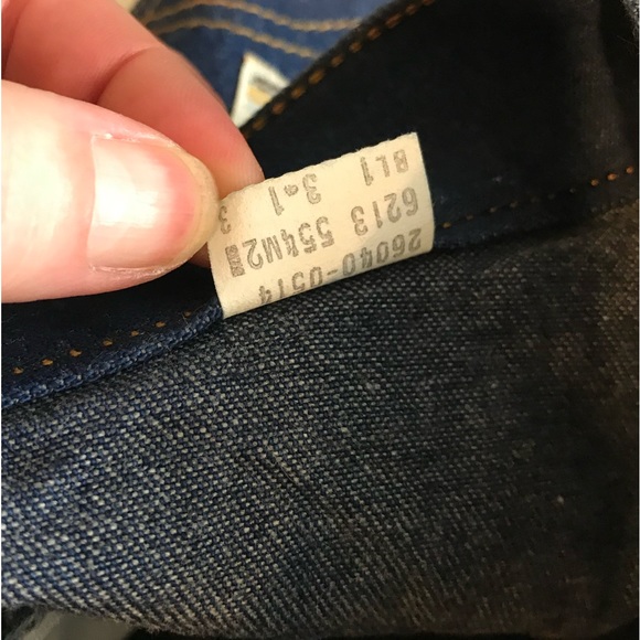 New Vintage LEVI’S PlowBoy Denim Jeans High Rise Waisted Deadstock Junior Mom - Picture 16 of 16